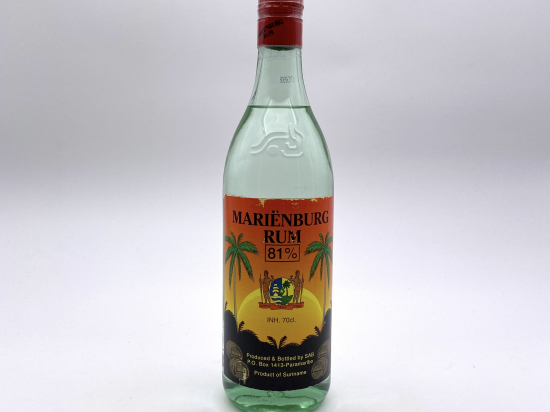 Marienburg overproof white Rum 81%
